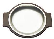 Load image into Gallery viewer, USA Tomlinson 1006364 Stainless Steel Sizzling Platter 10.25 in Round