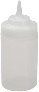 12 Oz. Clear Wide Mouth Squeeze Bottles (Package of 6)