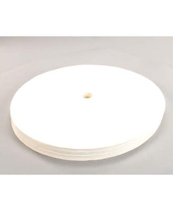 PRINCE CASTLE 713 Round Filter Paper, 100 Sheets