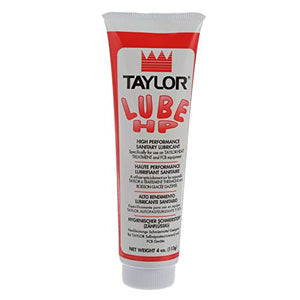 Taylor High Performance Lubricant, Taylor Red Lube, Soft Serve Lubricant, 4 oz Tube, Part Number 048232 / FMP 266-1004