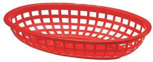 Classic Basket, Oval, Red, PK36