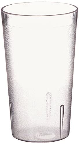 Winco Pebbled Tumblers, 12-Ounce, Clear