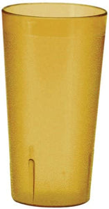 Winco Pebbled Tumblers, 12-Ounce, Amber