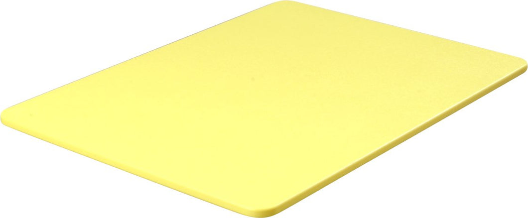 Carlisle 1088804 Commercial Color Cutting Board, Polyethylene (HDPE), Yellow