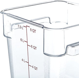 Carlisle StorPlus Square Container Only, Polycarbonate