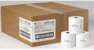 National Checking Company White Bond 1 Ply Register Roll, 2.75 inch - 50 per case.