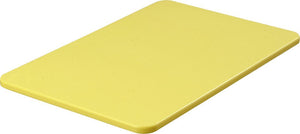 Carlisle 1088204 Sparta Spectrum Color Cutting Board, 12" Length x 18" Width x 1/2" Height, Yellow (Case of 6)