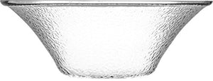 Carlisle SB9007  Pebbled Bowl, Acrylic, Clear