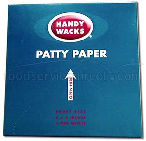 Patty Paper - 24 case - 1000 count