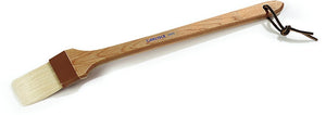 Carlisle 4037000 Sparta Pastry Basting Brush, Boar Bristles, 2" Wide, Hardwood Handle