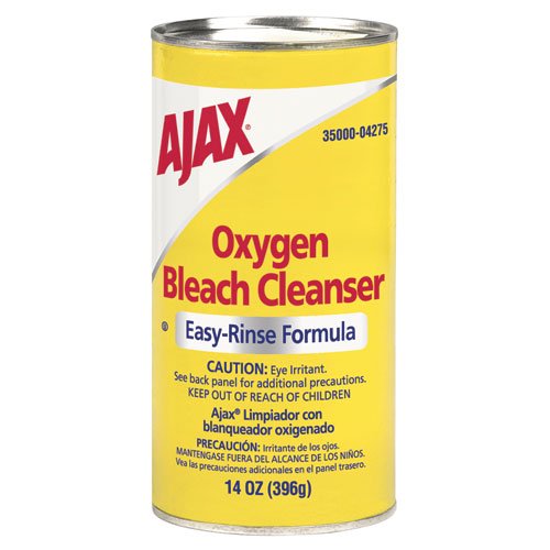 Ajax 04275 14-Ounce Easy Rinse Formula Oxygen Bleach Powder Cleanser