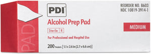 ALCOHOL PREP PAD 1.1" X 2.6"