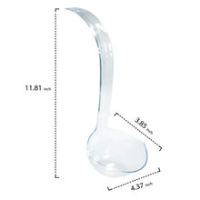 Load image into Gallery viewer, Party Essentials 2-Ounce/ 5-Ounce Plastic Hangable Ladle for Sauce/ Dressing/ Punch (Multiple Sizes and Colors)