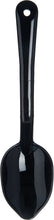 Load image into Gallery viewer, Carlisle High Heat Solid Plastic Serving Spoon, 11&quot;, Black
