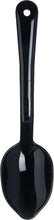 Load image into Gallery viewer, Carlisle High Heat Solid Plastic Serving Spoon, 11", Black