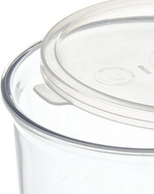 Load image into Gallery viewer, Carlisle 30107 Classic 1.2 Qt. Clear Crock with Lid