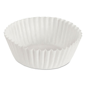 Hoffmaster 53-40000 4 inch Fluted-Bakery Fluted Bake Cup - Bottom Width 1-3/4 inch x Wall Height 1-1/8 inch, 20 Packs of Each 500-10000 per case.