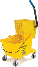Load image into Gallery viewer, Carlisle Commercial Mop Bucket With Side Press Wringer