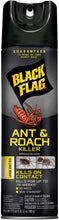 Load image into Gallery viewer, Black Flag Ant and Roach Killer Aerosol Spray, Spring Fresh Scented, 17.5-Ounce