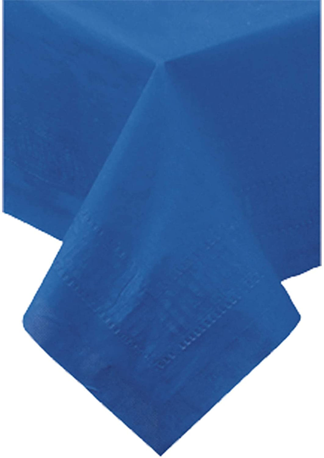 Hoffmaster Navy Cellutex Tablecover, 2 ply tissue 1 ply poly, 82