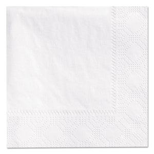 Hoffmaster 180330 Beverage Napkins, 2-Ply, 9-1/2" x 9-1/2", White (Pack of 3000)