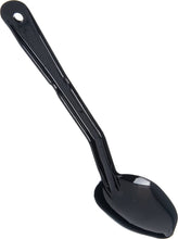 Load image into Gallery viewer, Carlisle High Heat Solid Plastic Serving Spoon, 11&quot;, Black
