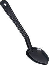 Load image into Gallery viewer, Carlisle High Heat Solid Plastic Serving Spoon, 11", Black