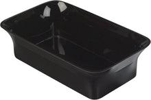 Load image into Gallery viewer, Carlisle 881903 Acrylic Deli Crock, 5 lb. Capacity, Black