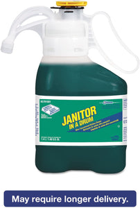Diversey 95791681EA Janitor in A Drum Ultra Conc. Kitchen Cleaner Pine Scent 1.4 L Bottle