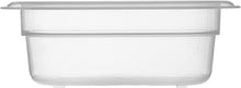 Load image into Gallery viewer, Carlisle 7068630 StorPlus Ninth Size Polypropylene Food Pan, 2.5" Deep, Translucent