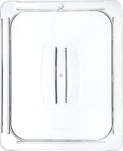 Load image into Gallery viewer, Carlisle 10230U07 StorPlus Half Size Polycarbonate Universal Handled Food Pan Lid, Clear