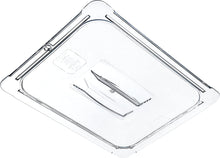 Load image into Gallery viewer, Carlisle 10230U07 StorPlus Half Size Polycarbonate Universal Handled Food Pan Lid, Clear