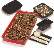 Load image into Gallery viewer, Carlisle 881903 Acrylic Deli Crock, 5 lb. Capacity, Black