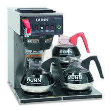 Load image into Gallery viewer, Bunn 12950.0212 CWTF15-3 Automatic Commercial Coffee Brewer with 3 Lower Warmers (120V)
