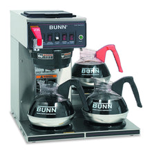 Load image into Gallery viewer, Bunn 12950.0212 CWTF15-3 Automatic Commercial Coffee Brewer with 3 Lower Warmers (120V)