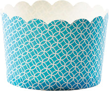 Load image into Gallery viewer, Hoffmaster Cup Small Green Dot, S!mply Baked 1-5/8" X 1-7/8", 3 oz, Pack of 550