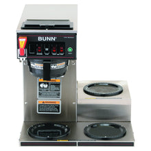 Load image into Gallery viewer, Bunn 12950.0212 CWTF15-3 Automatic Commercial Coffee Brewer with 3 Lower Warmers (120V)