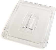 Load image into Gallery viewer, Carlisle 10230U07 StorPlus Half Size Polycarbonate Universal Handled Food Pan Lid, Clear