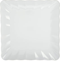 Load image into Gallery viewer, Displayware Square Small Scalloped Platter