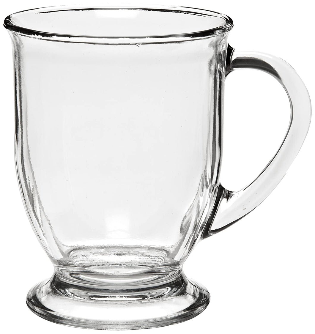 Anchor Hocking 83045A 5-1/4 Inch Diameter x 5 Inch Height, 16-Ounce Cafe Mug (Case of 6)