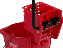 Load image into Gallery viewer, Carlisle Commercial Mop Bucket With Side Press Wringer