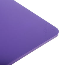 Load image into Gallery viewer, Carlisle 1088789 Spectrum Cutting Board, 18&quot; x 24&quot; x 1/2&quot;, 0.5&quot; Height, 24&quot; Width, 18&quot; Length, Polyethylene (HDPE), Purple (Pack of 6)
