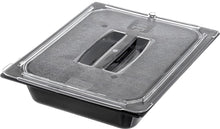 Load image into Gallery viewer, Carlisle 10230U07 StorPlus Half Size Polycarbonate Universal Handled Food Pan Lid, Clear
