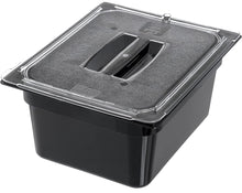 Load image into Gallery viewer, Carlisle 10230U07 StorPlus Half Size Polycarbonate Universal Handled Food Pan Lid, Clear