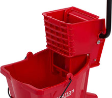 Load image into Gallery viewer, Carlisle Commercial Mop Bucket With Side Press Wringer