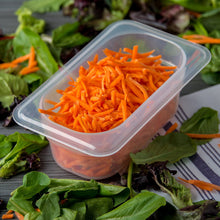 Load image into Gallery viewer, Carlisle 7068630 StorPlus Ninth Size Polypropylene Food Pan, 2.5" Deep, Translucent