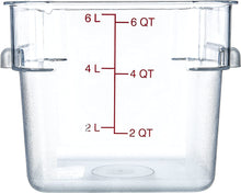 Load image into Gallery viewer, Carlisle StorPlus Square Container Only, Polycarbonate