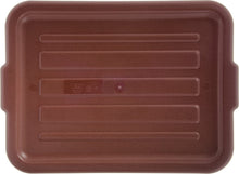 Load image into Gallery viewer, Carlisle N4401201 Comfort Curve Ergonomic Wash Basin Tote Box Lid, Universal, Brown
