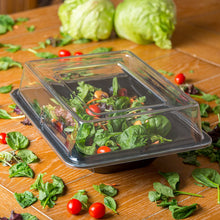 Load image into Gallery viewer, Carlisle 44432C07 Palette Designer Displayware Polycarbonate Cover, 3" H, Clear, For 1/2 Size Food Pan (Case of 12)