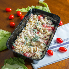 Load image into Gallery viewer, Carlisle 881903 Acrylic Deli Crock, 5 lb. Capacity, Black